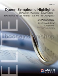 Queen Symphonic Highlights (Concert Band Score)